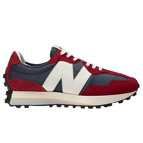 New Balance 327 Navy Scarlet