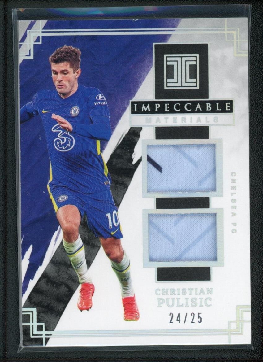 2021-22 CHRISTIAN PULISIC 24/25 JERSEY PANINI IMPECCABLE