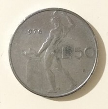 1976 Italia Lire 50 Vulcano