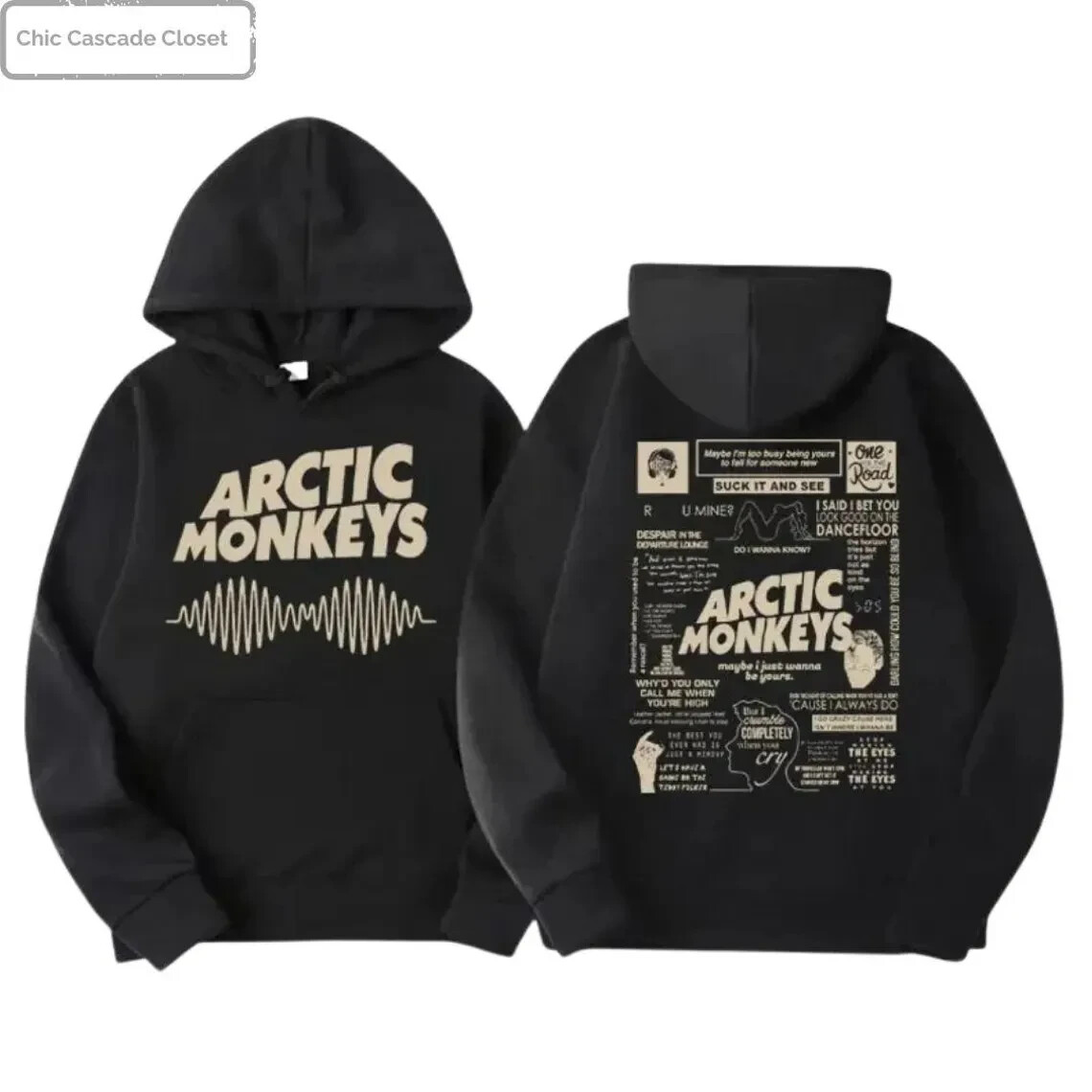 Arctic Monkeys Hoodie - Band Merch Hoodie - Rock Band Hoodie