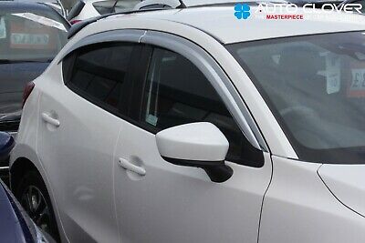 Para Mazda 2 2014 MK4 viento desviadores conjunto 4 Piezas