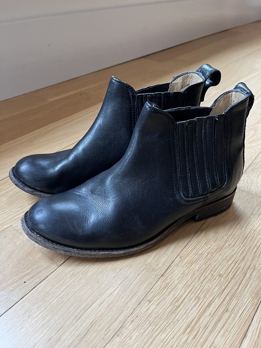 Frye Black Leather Chelsea Chukka Boots Frye Men main image 3