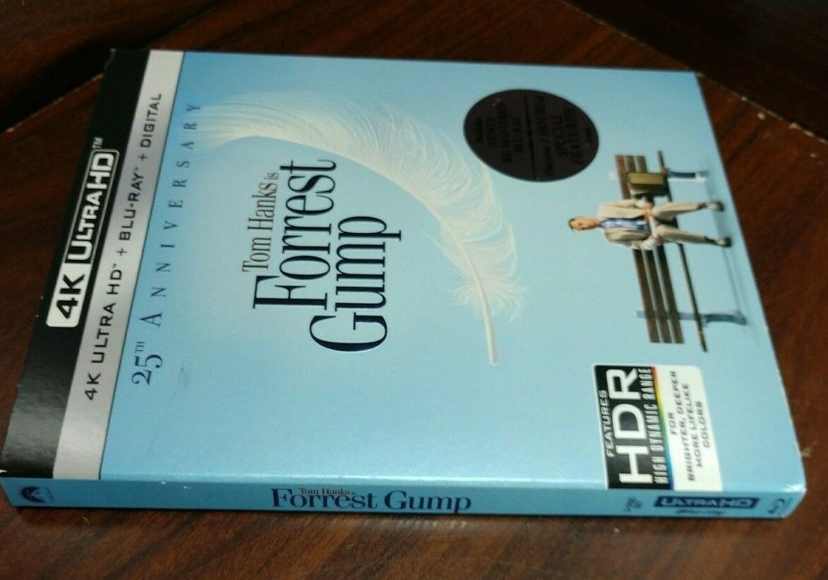 Forrest Gump-25th Anniversary (4KUltra HD + Blu-ray)Slipcover-NEW