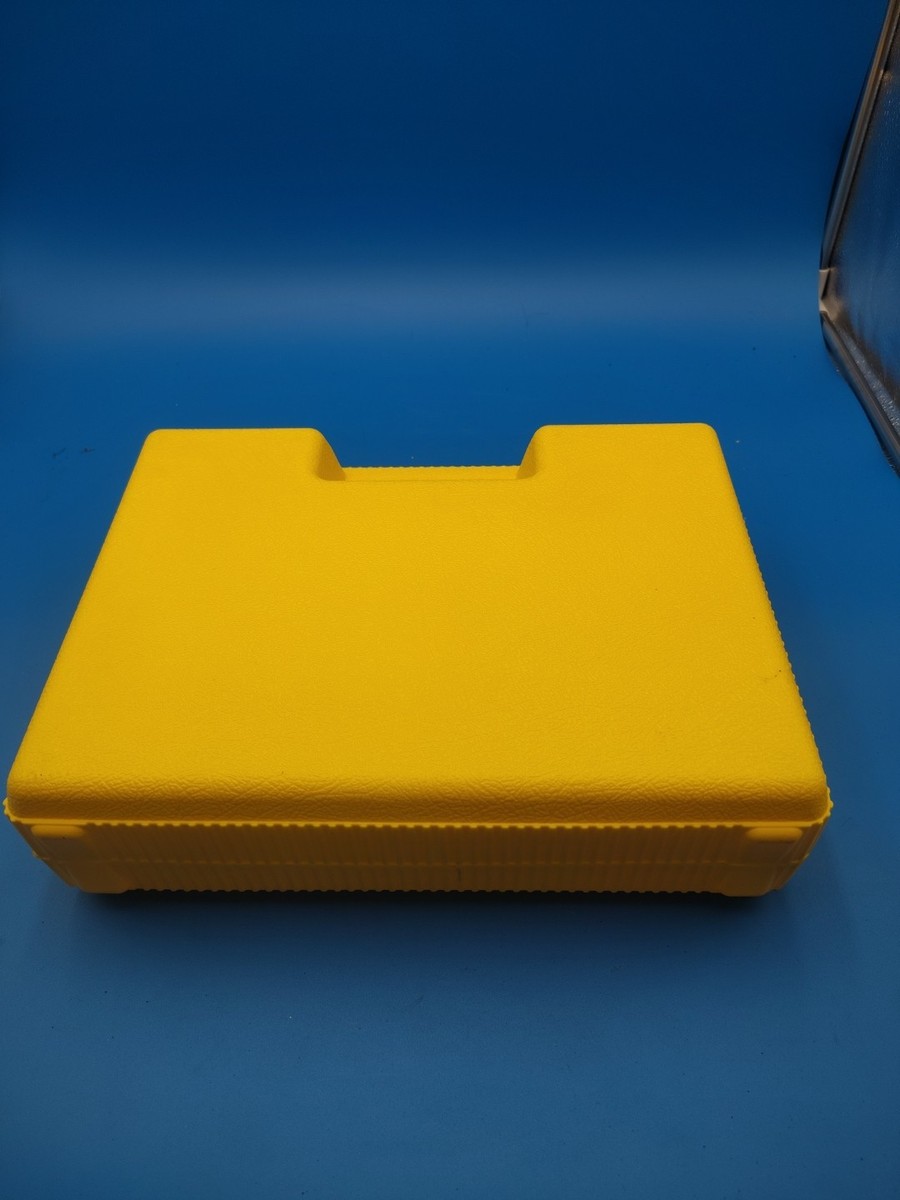K'NEX 1993 Vintage Yellow Fliptop Storage Carrying Case | eBay