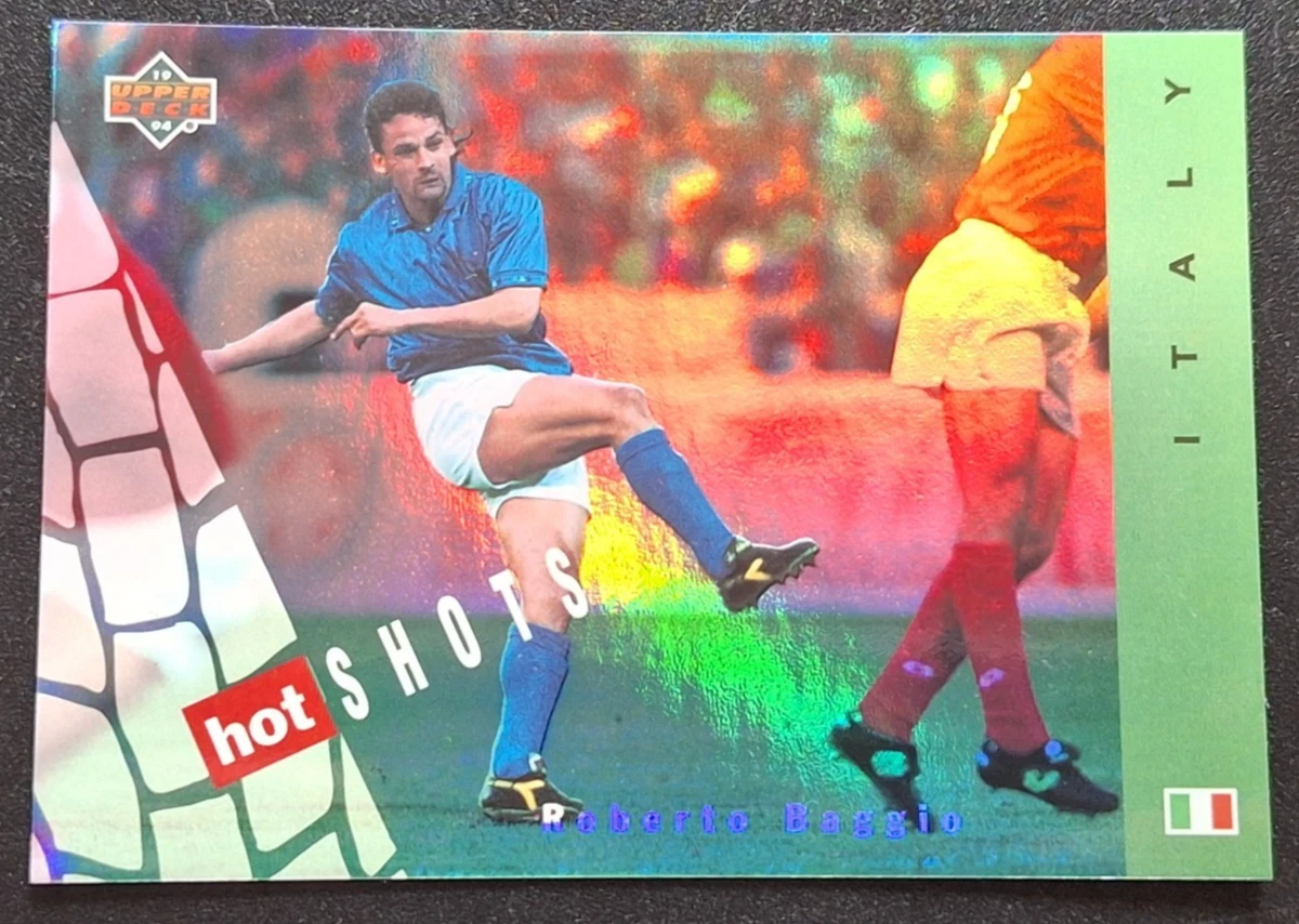 Roberto Baggio Italy Football Sports Trading Cards & Accessories