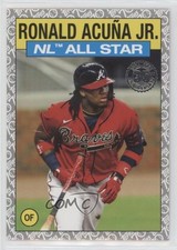 2021 Topps 1986 All-Star Baseball Platinum Anniversary 47/70 Ronald Acuna Jr 0q7