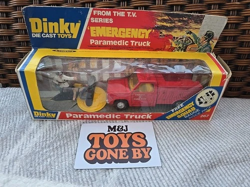 Dinky 267 Paramedic Truck Vintage, Boxed.