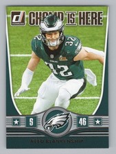 Reed Blankenship 2025 Donruss Champ is Here Philadelphia Eagles