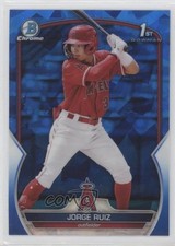 2023 Bowman Sapphire Edition Chrome Prospects Jorge Ruiz #BCP-123 6u5