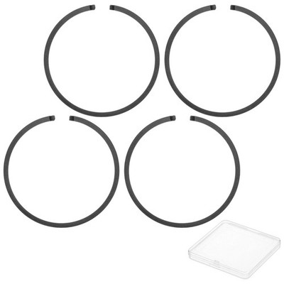 Für 4er-Satz Kolbenringe, 33mm x 1,5mm Grauguss [Schwarz]
