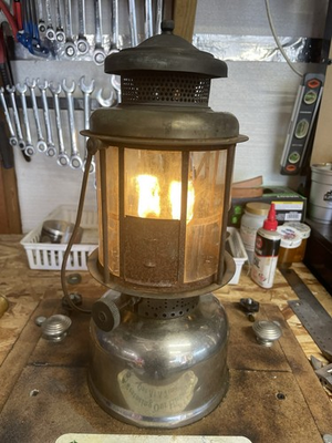 #ad Coleman 327 Double Mantle 1923 Retro Lantern Great For Restore Rare Read Desc. $129.79