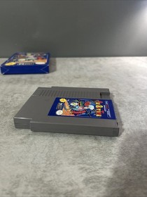 BurgerTime Nintendo Entertainment System NES Complete CIB Tested Authentic