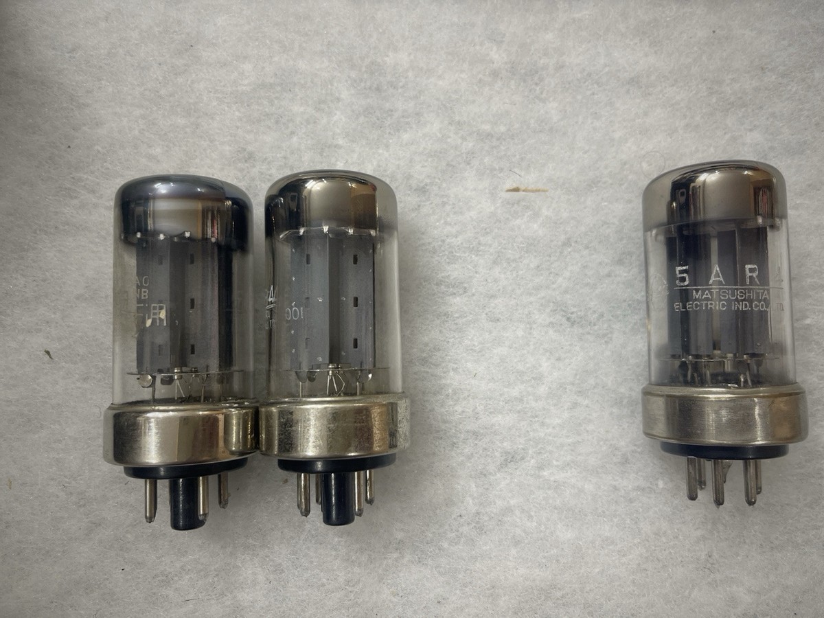 Matsushita GZ34 5AR4 Metal Base Strong Tested Matched Pair | eBay