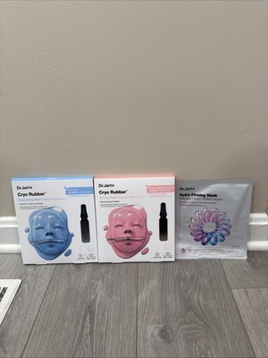 Dr. Jart+ Cryo Rubber Mask Set Moisturizing, Firming and Hydro Firming Mask