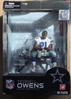 NFL Dallas Cowboys Collectible Figures Terrell Owens Jason Witten Michael Irvin