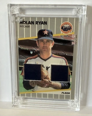 Nolan Ryan Houston Astros Jersey Fusion Baseball Edition Fleer 18/25 - Bild 1 von 2