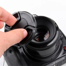 Camera Lens Cap Snap On37mm 40.5mm43mm45mm 49mm 52mm 55mm  DSLR