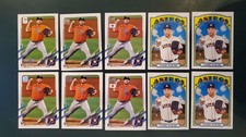 ANDRE SCRUBB - LOT OF (10) ROOKIE CARDS - Topps 2021 Astros