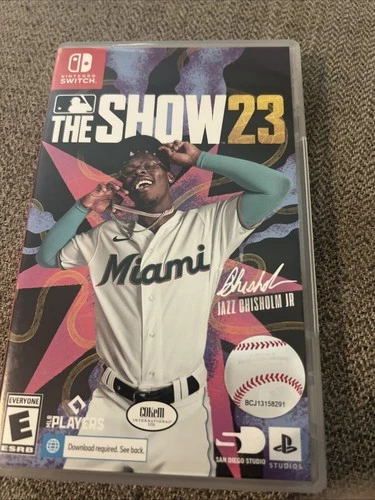 Nintendo Switch Game |MLB The Show 23 | Case Damage