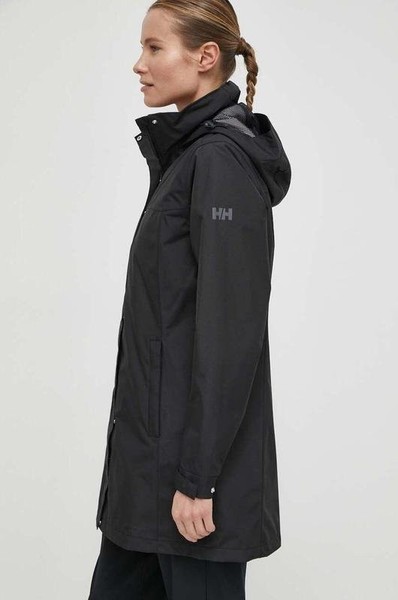 Women Helly Hansen Jacket Grey Polyester 36 / S /