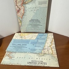 National Geographic Holy Land Today Northeastern US Southeastern US 1958 1963
