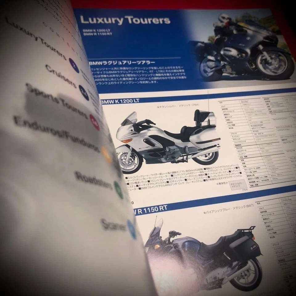 Catalogo Moto BMW 2004 Japan Brochure Serie K R Serie GS F650GT Raro - Immagine 3 di 4