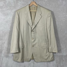Canali Blazer Jacket Sport Coat Mens 46 XL Italy 3 Button Super 120s Great Scott