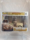 Funko Pop INDIANA JONES Indy's Ride DISNEY PARKS EXC #19 W/Protector NEW VAULTED