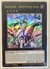 Argostars - Adventurous Arion 1st Edition Ultra Rare DUAD-EN045 Yu-Gi-Oh!