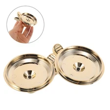 2 Pcs Christmas Decoration Candle Holder Tree Clips Candles for Table