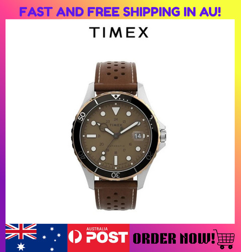 TIMEX Automatic Mechanical Watch Male Stainless Steel Scratch & Water Proof