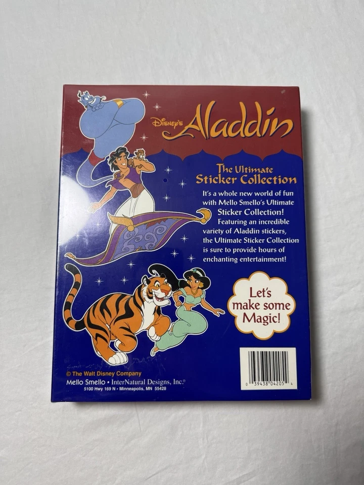 Pegatinas Aladdin de Disney La Colección Definitiva de Pegatinas Selladas De Colección Foto 4 de 4