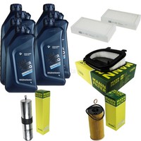 Mann Inspektionspaket 7L BMW 5W-30 FüR X3 F25 Xdrive20D Xdrive30D Sdrive18D