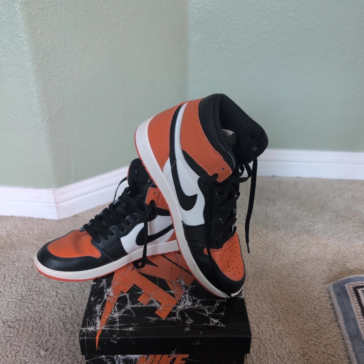 Preços baixos em Jordan 1 Retro OG High Shattered Backboard | eBay