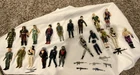 20pc Mixed Lot G.I. joes w/ Weapons & Accessories, Plastic