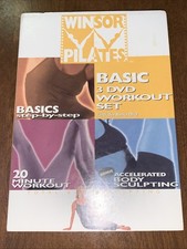 Winsor Pilates Basic 3 DVD Workout Set - Mari Winsor - AS-IS / UNTESTED BARGAIN