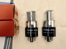 Tungsol 6SN7 6SN7GT Matched Pair NOS Neu im Karton