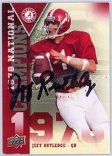 2012 Upper Deck University of Alabama Football Cards Checklist 30