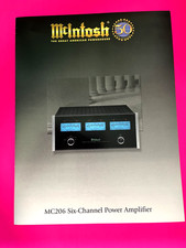 McIntosh MC206 Brochure - NEW LOW PRICE