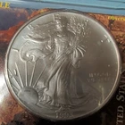 Beautiful 1993 Silver Eagle .999+ Fine Silver, 33 Years Old! Littleton Coin Co.