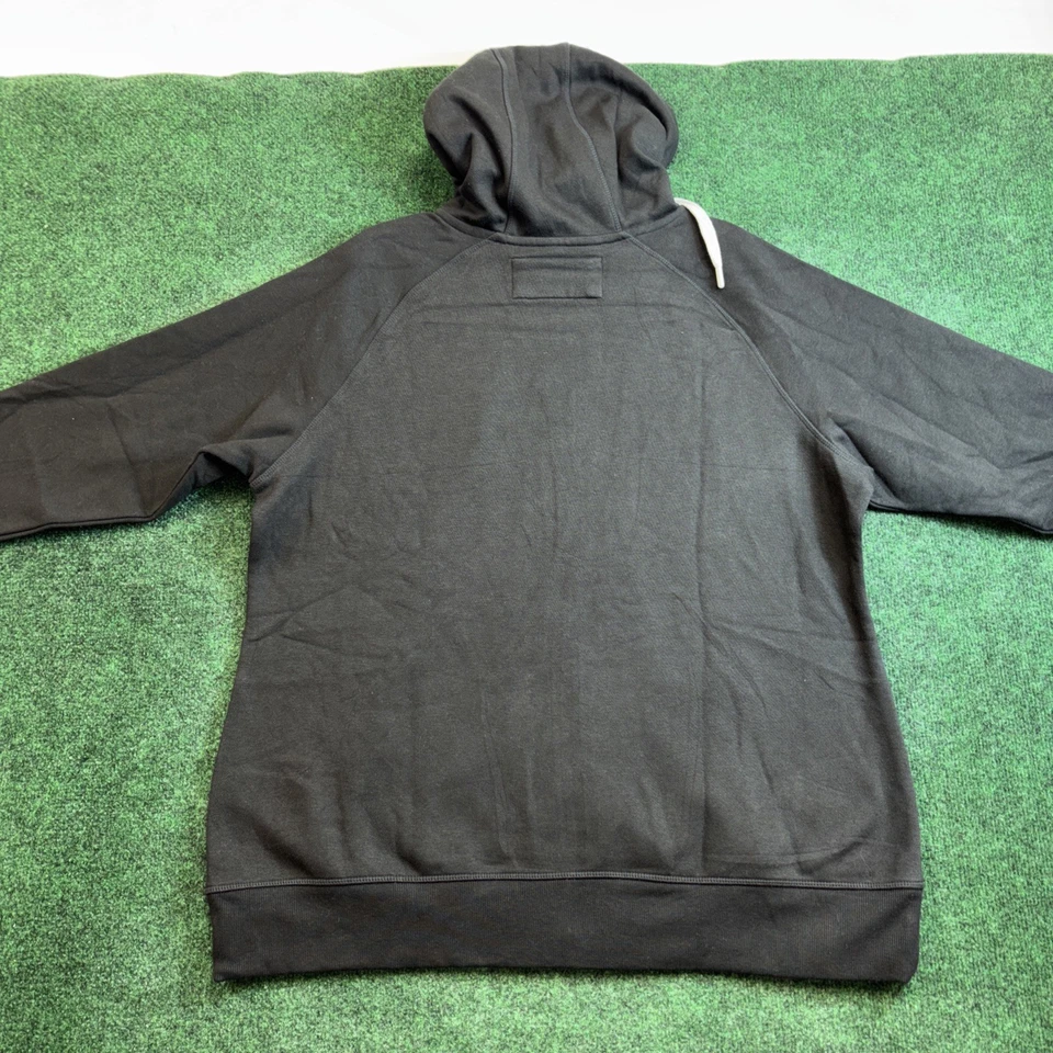 Women Full Zipper Hoodie 2XL Black LOS ANGELES DODGERS Plain Antigua New - Image 4 of 4