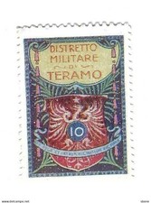 Vignette militaire delandre - Italie - Teramo