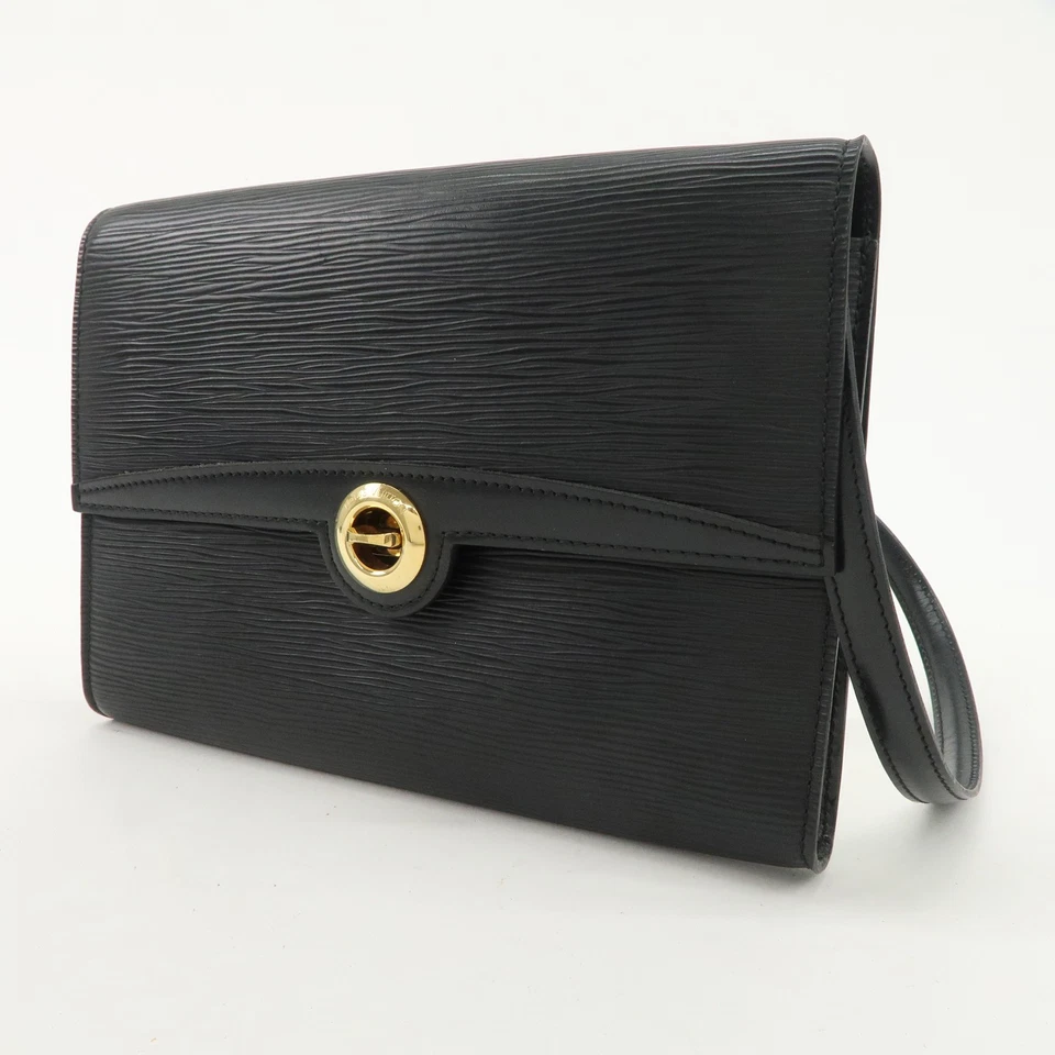 Bolso Bandolera Louis Vuitton Epi Cuero Arca Hombro Negro M52572 Auténtico Usado Envío Gratis Foto 3 de 4