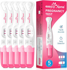 Easy Home Pregnancy Test Sticks: 5 Count - Reliable and Early Detection Pregnanc