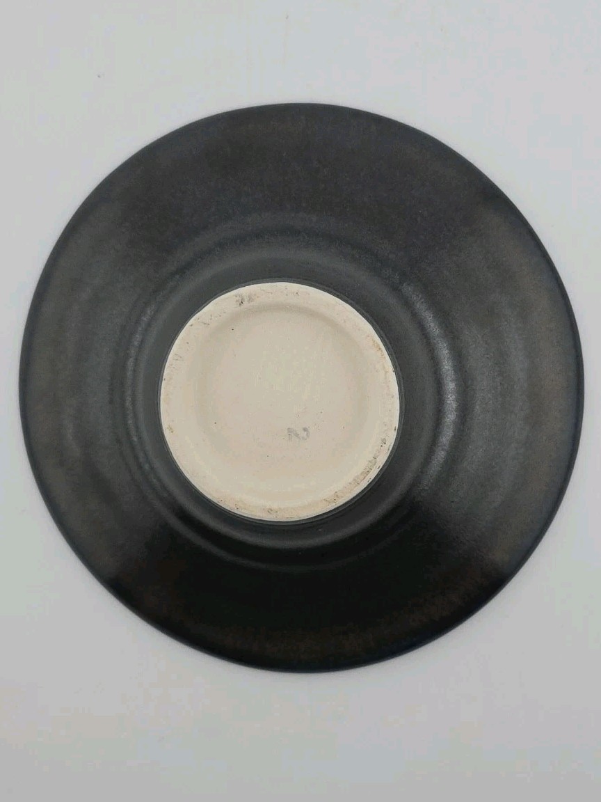 Bill Campbell Bowl, 5.75” Dia X 2” H, Crystalline Glaze Pottery Signed