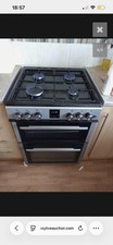 KENWOOD KTG606S22 60 cm Gas Cooker Silver 71 & 45 L Cooker & Grill RRP £459!!!
