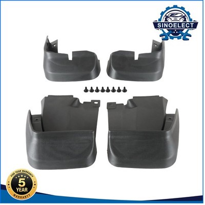 4Pcs Splash Guards Mud Flaps Mudguard For 2006-2011 Honda Civic Sedan Front&Rear