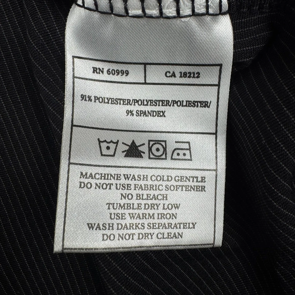 Camisa Pullover Antigua Vanderbilt Commodores 1/2 Cremallera Rayas Para Hombres Grande L Foto 4 de 4