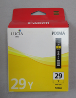 1 Ovp Canon PGI-29 Y 4875B001 Pixma Pro-1