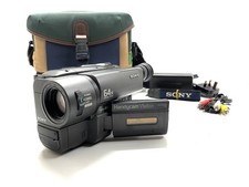 SONY CCD-TRV15E Video8 Tape Analogue Video Camera HANDYCAM Complete Working Set